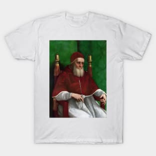 Portrait of Pope Julius II - Raphael T-Shirt